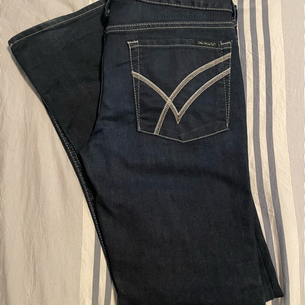 William Rast size 30 straight with boot